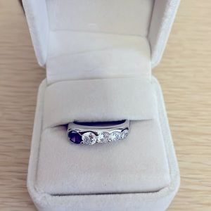 Silver size 11 fashion ring